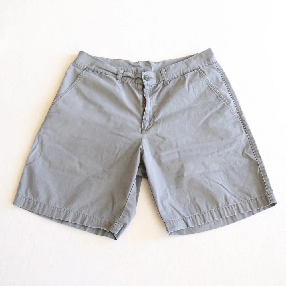 Patagonia Men's Organic Cotton Stand Up Shorts Grey Size 32 Outdoor Hiking